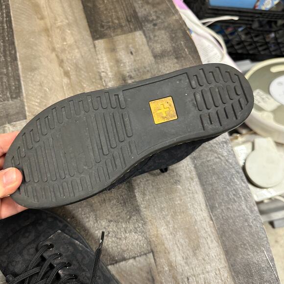 Dr. Martens Womens Sheridan Printed Animal Print HighTop Lace Up Canvas Boots 9 - Picture 6 of 16